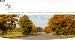 Desktop Screenshot of aldersonfuneralhomes.com